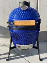 Kamado Grill 13inch Blauw – kavel bij Hammertime
