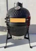 Kamado Grill 13inch Zwart – kavel bij Hammertime