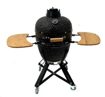 Kamado Grill 18inch Zwart – kavel bij Hammertime