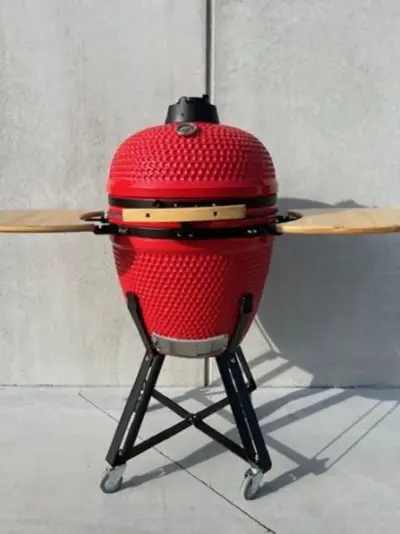 Kamado Grill 21inch Rood – kavel bij Hammertime