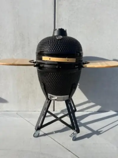 Kamado Grill 21inch Zwart – kavel bij Hammertime