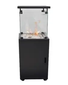 Square Glass Fire Pit – kavel bij Hammertime