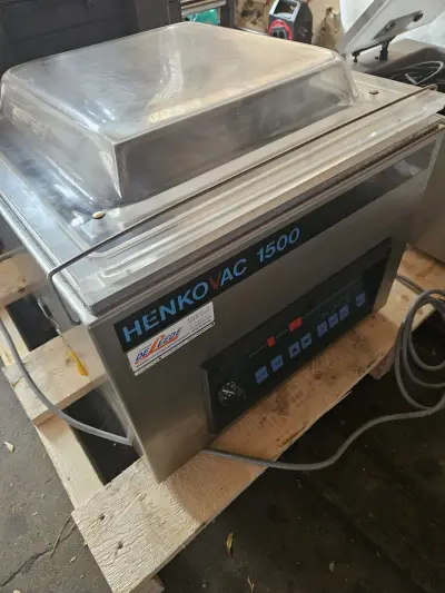 Henkovac 1500 vacuum machine gereviseerd – kavel bij Veilingwinnaar