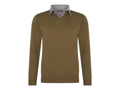 Cappuccino Italia Mock Pullover Bruin - S – kavel bij XL Auctions