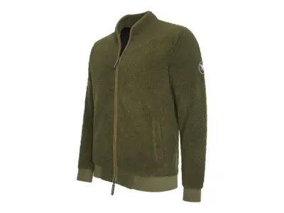 Cappuccino Italia Sherpa Fleece Vest Army - XL – kavel bij XL Auctions