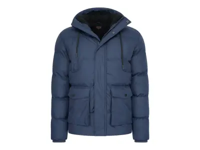 Cappuccino Italia Moorland winterjas met capuchon navy - XL – kavel bij XL Auctions