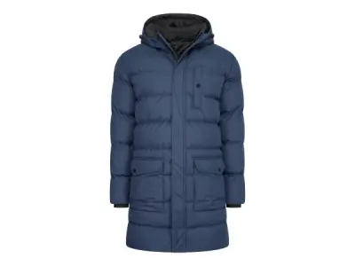 Cappuccino Italia lange winterjas met capuchon navy - S – kavel bij XL Auctions