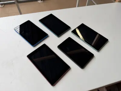 Partij 5x Amazon Fire tablet | o.a. Fire 7 9e gen | werkend – kavel bij XL Auctions