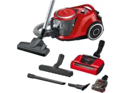 Bosch BGS41PET1 - Stofzuiger zonder zak - Rood – kavel bij XL Auctions
