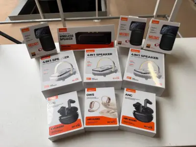 Mixpartij elektronica 10 stuks o.a. Speakers/oortjes - NIEUW – kavel bij XL Auctions