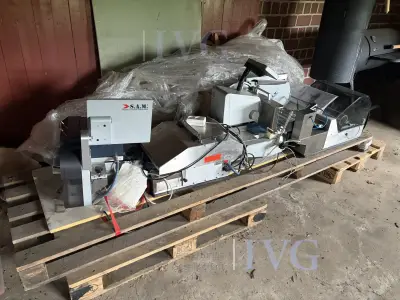 Schneide- und Verpackungsanlage S.A.M. KUCHLER PX 3 – kavel bij IVG, Ostercappeln