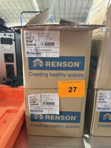 2x Renson kit wasplaats – kavel bij Openbare Verkopen, Vichte