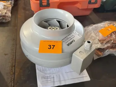 Cairox centrifugale buisventilator – kavel bij Openbare Verkopen, Vichte