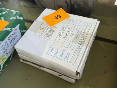 Regelkleppen AISI 316 – kavel bij Openbare Verkopen, Vichte