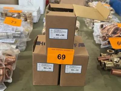 3x doos Torx schroeven verzinkt – kavel bij Openbare Verkopen, Vichte
