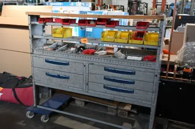 Sortimo modulair rek – kavel bij Openbare Verkopen, Vichte