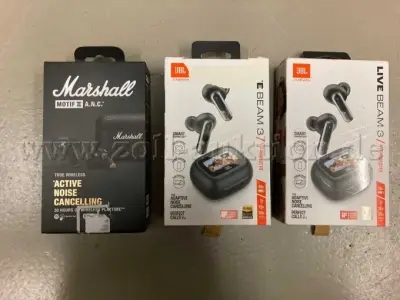 3 Paar bluetooth in ear Kopfhörer Marke Marshall (1 Paar) und JBL (2 Paar) – kavel bij Zoll-Auktion, Gießen