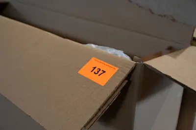 Dubbele rvs wasbak – kavel bij Openbare Verkopen, Vichte