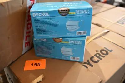 8x doos mondmaskers – kavel bij Openbare Verkopen, Vichte