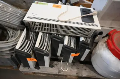 2x elektrisch vuurtje – kavel bij Openbare Verkopen, Vichte