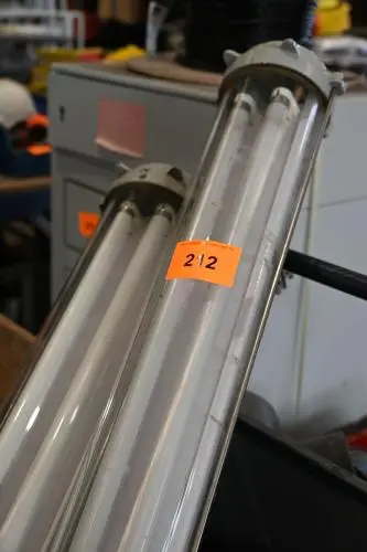 2x ontploffingsvrije hanglampen – kavel bij Openbare Verkopen, Vichte