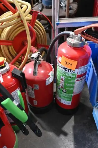 3x brandblusser – kavel bij Openbare Verkopen, Vichte