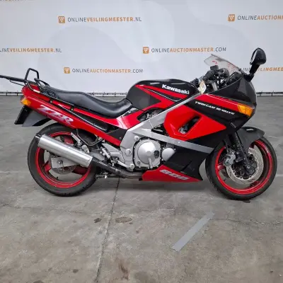 Motorfiets, Kawasaki, ZZ-R 600, 1992 – kavel bij Domeinen Roerende Zaken, Soesterberg