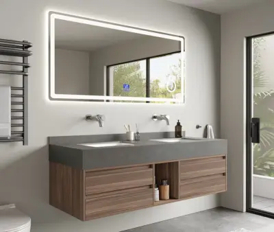 Badkamermeubel, Vonato, Nivora 150, hout decor – kavel bij Onlineveilingmeester