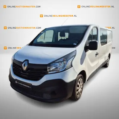 Bedrijfsauto, Renault, Trafic 1.6 dCi T29 L2H1, 2018 – kavel bij Domeinen Roerende Zaken, Soesterberg