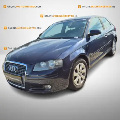 Personenauto, Audi, A3, 2.0 FSI Ambiente, BLAUW, 2005 – kavel bij Domeinen Roerende Zaken, Soesterberg