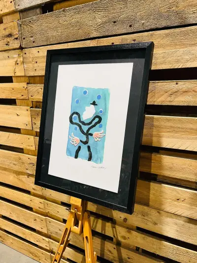 David Hockney Lithograaf - Gesigneerd met certificaat – kavel bij Onlineveilingmeester, Heerenveen