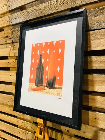 René Margritte Lithograaf - Gesigneerd met certificaat – kavel bij Onlineveilingmeester, Heerenveen