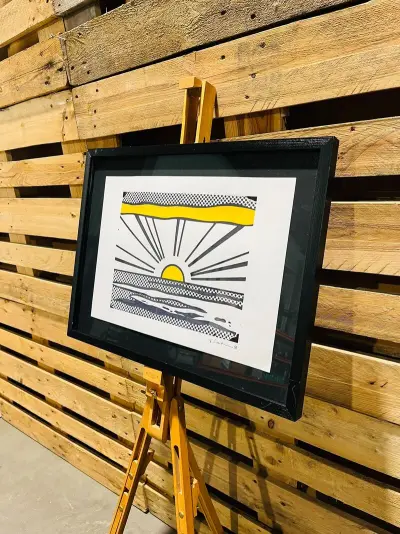 Roy Lichtenstein Lithograaf - Gesigneerd met certificaat – kavel bij Onlineveilingmeester, Heerenveen