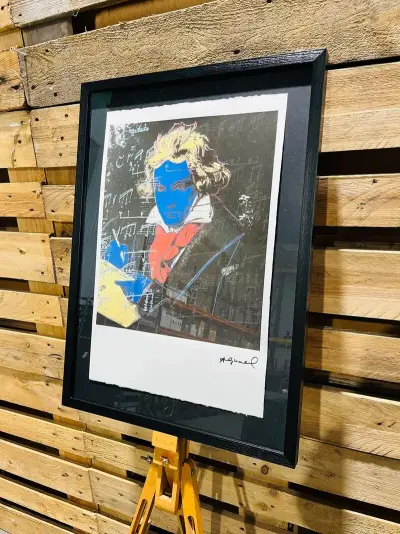 Andy Warhol Lithograaf - Gesigneerd met certificaat – kavel bij Onlineveilingmeester, Heerenveen