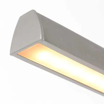 Hanglamp 150 cm breed 2100 lumen, Steinhauer, Profilo 3318ST, Staal, 2026 – kavel bij Onlineveilingmeester, Heerenveen