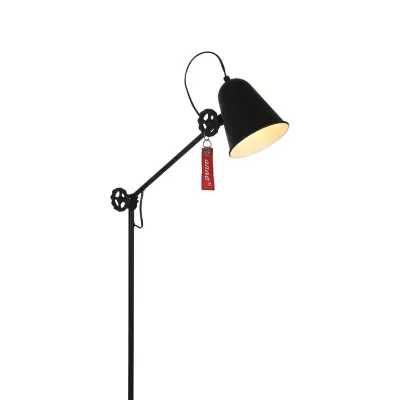 3x Staande lamp met E27 fitting, Steinhauer, Dolphin 1325ZW, Zwart, 2026 – kavel bij Onlineveilingmeester, Heerenveen