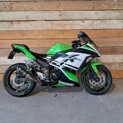 Motor, Kawasaki, Ninja 300 Anniversary Edition, 2015 – kavel bij Onlineveilingmeester, Heerenveen
