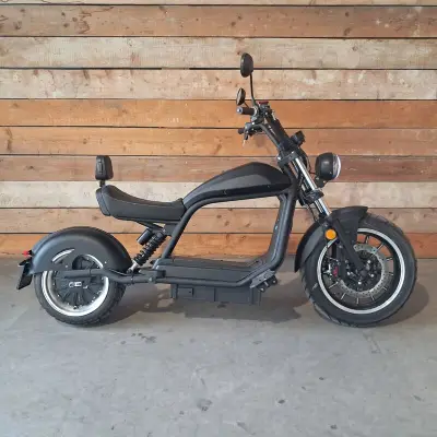 Elektrische bromfiets, Luqi, HL6.0S, Zwart, 2023 – kavel bij Onlineveilingmeester, Heerenveen