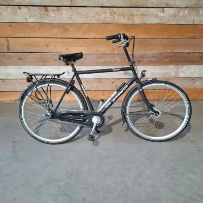 Herenfiets, Batavus, Winner, Zwart – kavel bij Onlineveilingmeester, Heerenveen