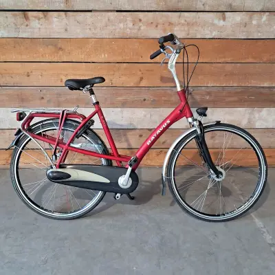 Damesfiets, Batavus, Mambo Spirit, Rood – kavel bij Onlineveilingmeester, Heerenveen