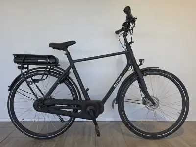 Elektrische fiets, Cortina, E-Foss, Mat zwart – kavel bij Onlineveilingmeester, Heerenveen