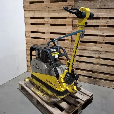 Trilplaat diesel, Wacker, DPU 5045H, Geel, 2005 – kavel bij Onlineveilingmeester, Heerenveen