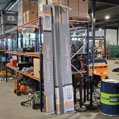 Ca. 40x Wandpaneel, TuAlp, Bosphorus, Antraciet – kavel bij Onlineveilingmeester, Heerenveen