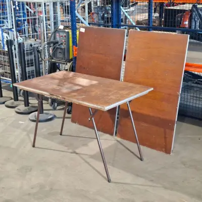 3x Inklapbare tafel – kavel bij Onlineveilingmeester, Heerenveen