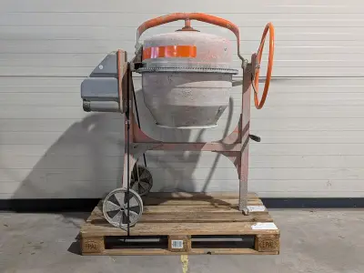 Betonmolen - 145L - 230V, Atika, Profi 145S, 2018 – kavel bij Onlineveilingmeester, Heerenveen