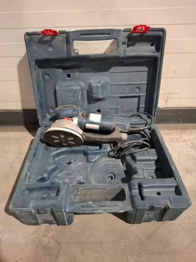 Excentrische schuurmachine 150mm 230V ~ Bosch, GEX 150 Turbo, bouwjaar 2019 – kavel bij Onlineveilingmeester, Heerenveen