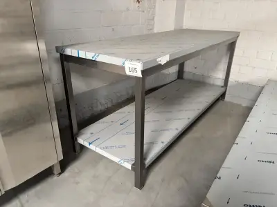 Rvs Werktafel 200x70cm – kavel bij Hammertime