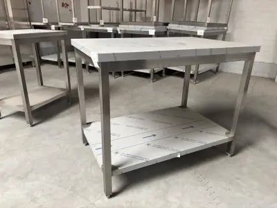 Rvs Werktafel 110x70cm – kavel bij Hammertime