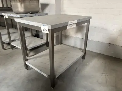 Rvs Werktafel 100x70cm – kavel bij Hammertime