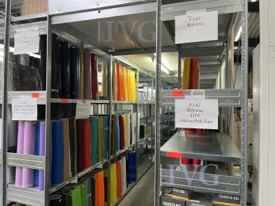 Voorraad sublimaatproducten – kavel bij IVG, Emsdetten